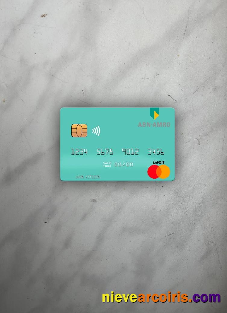 Netherlands ABN AMRO Bank mastercard photolook